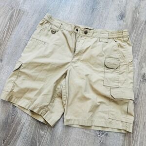 5.11 Tactical Shorts Mens 36 Khaki Ripstop Cargo Shorts Tan Utility Work Shorts